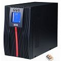 PowerCom Macan MAC-1500 ИБП {On-Line, 1500VA / 1500W, Tower, 6xC13, LCD, Serial+USB, SNMPslot, подкл. доп. батарей} (1