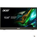 LCD Acer 15.6" PM161QJbmiuux  Portable monitor {IPS 1920x1080 60Hz 6ms 250cd 800:1 mini HDMI 2xUSB Type-C Speakers 1Wx2 VESA}