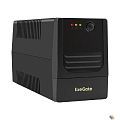 Exegate EX299492RUS ИБП ExeGate Power NB-1000.LED.AVR.2SH (1000VA/650W, LED, AVR, 2*Schuko, батарея 12V 9Ah, Black)
