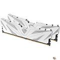 Модуль памяти DDR4 Netac Shadow II 16GB (2x8GB) 3200MHz CL16 1.35V / NTSWD4P32DP-16W / White / with radiator