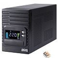 PowerCom Smart King Pro+ SPT-1000-II LCD ИБП {Line-Interactive, 1000 ВА / 800 Вт, Tower, 8xC13 с резервны