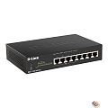 D-Link DGS-1100-08PLV2/A1A Настраиваемый L2 коммутатор с 8 портами 10/100/1000Base-T (4 порта PoE 802.3af/at, PoE-бюджет 80 Вт)