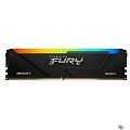 Kingston DDR4 DIMM 32GB 3200MT/s  CL16  FURY Beast RGB KF432C16BB2A/32