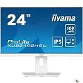 LCD Iiyama 23.8'' XUB2492HSU-W6 белый {IPS 1920x1080 100Hz 0.4ms HDMI DisplayPort USB M/M Pivot}