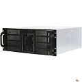 Procase RE411-D8H4-E-55 Корпус 4U server case,8x5.25+5HDD,черный,без блока питания,глубина 550мм,MB EATX 12"x13"