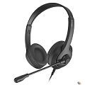 A4Tech Fstyler FH100 черный 2м накладные (FH100 (STONE BLACK))