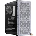 Powercase CMIZ4CW-L4 Корпус Mistral Z4 С White, Tempered Glass, Mesh, 4x 120mm 5-color LED fan, белый, ATX  (CMIZ4CW-L4)