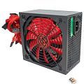 Ginzzu PC700 14CM(Red) 80+ black,APFC,24+4p,2 PCI-E(6+2), 7*SATA, 4*IDE,оплетка, кабель питания,цветная коробка