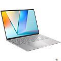 ASUS Vivobook S 16 M5606KA-RI035 [90NB1593-M00160] Cool Silver 16" {3K/OLED Ryzen AI 7 350/24GB/SSD1TB/AMD Radeon/Backlit/DOS}