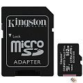 Micro SecureDigital 512Gb Kingston Class 10 UHS-I U3 Canvas Select Plus (SD адаптер) 100MB/s SDCS2/512GB