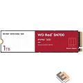 Твердотельный накопитель SSD WD Red SN700 NVMe WDS100T1R0C 1ТБ M2.2280 NVMe PCIe Gen3 8Gb/s