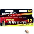 Camelion..LR 6 Plus Alkaline BLOCK-12 (LR6-HP12, батарейка,1.5В) (12 шт. в уп-ке)