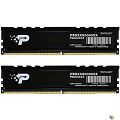 Память DDR5 2x16GB 4800MHz Patriot PSP532G4800KH1 Signature Premium RTL PC5-38400 CL40 DIMM 288-pin 1.1В kit single rank с радиатором Ret
