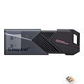 Kingston USB Drive 256GB DataTraveler Exodia Onyx, USB 3.2, Черный матовый [DTXON/256GB]