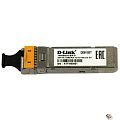 D-Link 330T/10KM/A1A WDM SFP-трансивер с 1 портом 1000Base-BX-D (Tx:1550 нм, Rx:1310 нм) для одномодового оптического кабеля (до 10 км, разъе