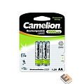 Camelion   AA-1000mAh Ni-Cd BL-2 (NC-AA1000BP2, аккумулятор,1.2В) (2 шт. в уп-ке)