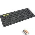 920-007584 Logitech Клавиатура K380 Dark Grey Wireless Bluetooth RTL, Multi-Device