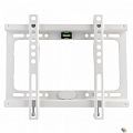 Kromax IDEAL-5W white,  Кр. стал. наст. для TV 15"-47", max 35 кг, 0 ст св., от ст. 20 мм, max VESA 200x200 мм.