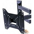 Kromax DIX-22 черный 15"-48" макс.35кг настенный поворотно-выдвижной и наклонный