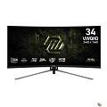 MSI MAG 34" 345CQRF E20 Black {VA 3440x1440 Curved 1000R 200Hz 0.5ms 21:9 300cd 2xHDMI DisplayPort Tilt Swiv HAS Pivot 