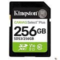 SecureDigital 256GB Kingston Canvas Select Plus Gen3 150MB/s C10 UHS-I U1 V10