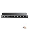 TP-Link SG2016P Коммутатор JetStream Smart с 16 гигабитными портами (8 портов PoE+)