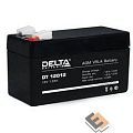 Delta DT 12012 (1.2 А\ч, 12В) свинцово- кислотный аккумулятор