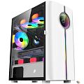 1STPLAYER Корпус  INFINITE SPACE IS3 White / mATX, TG / 1x120mm RGB fan inc. / IS3-WH-1F2-W