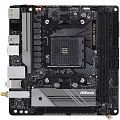 Asrock A520M-ITX/AC RTL {AMD A520, сокет: AM4, слоты: 2 слота DDR4 DIMM (2133 - 4733 МГц), SATA: 6 Гбит/с х4, A520M-ITX/AC}