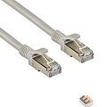 Exegate EX282000RUS Патч-корд медный FTP-RJ45-RJ45-C5e-CU-5M-GY, FTP, cat.5e, 5м, серый