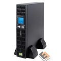 CyberPower PR1500ELCDRT2U  ИБП {Line-Interactive, 1500VA/1350W, USB/RJ11/45 (8 IEC), 12В/7 Ач х 4}