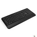 Exegate EX296922RUS Клавиатура ExeGate Professional Standard LY-E5500M (USB, полноразмерная, влагозащищенная, 104кл., Enter большой, подставка под за