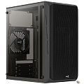 Корпус mATX Aerocool CS-107-A-BK-v2, Mini-Tower, без БП, черный