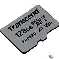 Micro SecureDigital 128Gb Transcend Class 10 TS128GUSD300S {MicroSDXC Class 10 UHS-I U3}