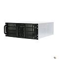 Procase RE411-D8H4-FC-55 Корпус 4U server case,8x5.25+5HDD,черный,без блока питания,глубина 550мм,MB CEB 12"x10,5", панель вентиляторов 3*120x25 PWM
