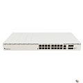 MikroTik CRS320-8P-8B-4S+RM Коммутатор стоечный, 17*1Gbit RJ45, 4*SFP+,  PoE (1-16port) RouterOS v7