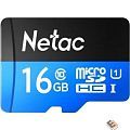 Micro SecureDigital 16GB Netac microSDHC Class10 NT02P500STN-016G-S P500