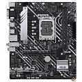 ASUS PRIME H610M-A WIFI D4 (Socket 1700, mATX, 2xDDR4(64GB), D-SUB/HDMI 2.1/DP, 1xPCIe 4.0x16/1xPCIe 3.0, 1xLAN, Wi-Fi, BT, 4xSATA 6Gb/s, 2xM.2, 2xUSB