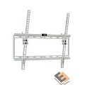 Kromax IDEAL-4 new white, наст. для TV 22"-65", max 50 кг, 1 ст св., нак. 0°-10°, от ст. 23 мм, max VESA 400x400 мм.