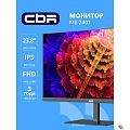 CBR LCD Монитор 23.8" ME-2401, IPS, FHD 1920x1080, 100Гц, 1*HDMI/1*VGA, внешний БП, черный, кабель 1*HDMI 1.5м [LCD-ME2401-OPC]