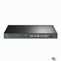 TP-Link TL-SG1218MP Коммутатор с 16 гигабитными портами PoE+ и 2 комбинированными портами RJ45/SFP