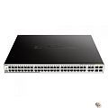 D-Link DGS-1210-52MP/FL1A Управляемый L2 коммутатор с 48 портами 10/100/1000Base-T и 4 комбо-портами 100/1000Base-T/S