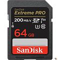 SecureDigital 64GB SanDisk Extreme PRO SDXC Memory Card 200MB/s [SDSDXXU-064G-GN4IN]