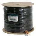 5bites Кабель Express FS6575-305BPE витая пара FTP/SOLID/6CAT/23AWG/COPPER/PE/BLACK/OUTDOOR/DRUM/305M