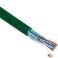 Rexant (01-0171) Кабель витая пара F/UTP, CAT 6, нг(А)-LSLTx, 4х2х0,575мм, 23AWG, INDOOR, SOLID, зеленый, 305м