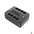 ИБП CBR [UPS-OFB-101E-650] 650VA/390W, Schuko CEE 7 Outlets: (x4 Battery & Surge Protected; x4 Surge Protected), LED
