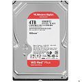 4TB WD Red Plus WD40EFZZ 3.5" 5400 RPM 128MB SATA-III NAS Edition