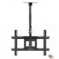 ONKRON N1L чёрный Для телевизоров диагональю 32"-70" Максимальная нагрузка: 68,2 кг VESA: 100x100, 100x200, 200x100, 200x200, 200x300, 200x400, 300x10
