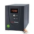 CyberPower VALUE2200ELCD ИБП {Line-Interactive, Tower, 2200VA/1320W USB/RS-232/RJ11/45 (4 EURO) EOL, 12В/9 Ач х 2}