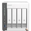 QNAP D4 (REV. C) Сетевое хранилище без дисков/ channel NAS 4 HDD trays. ARM 4-core Cortex-A55 2.0GHz, RAM 4 GB (max), 1